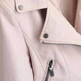 Small Leather Jacket - WOMONA.COM