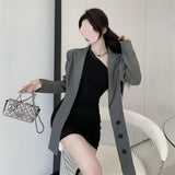 Two Piece Trendy Temperament Slim Dress - WOMONA.COM