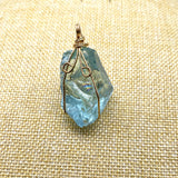 Crystal Rough Stone Necklace - WOMONA.COM