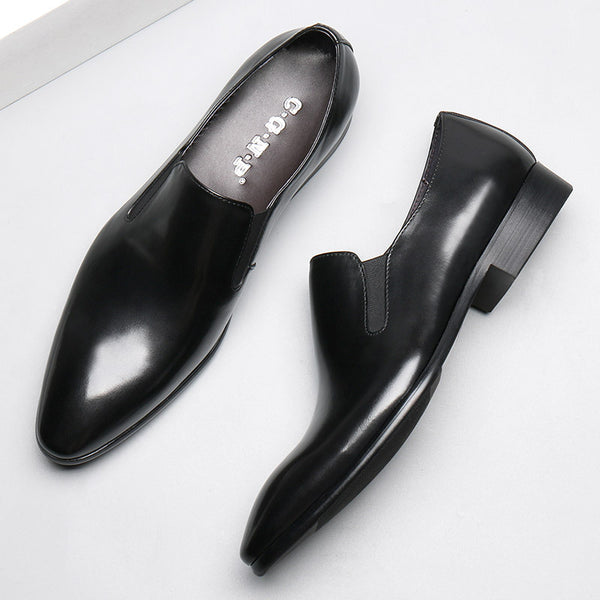 Business Formal Wear Leather Shoes - WOMONA.COM