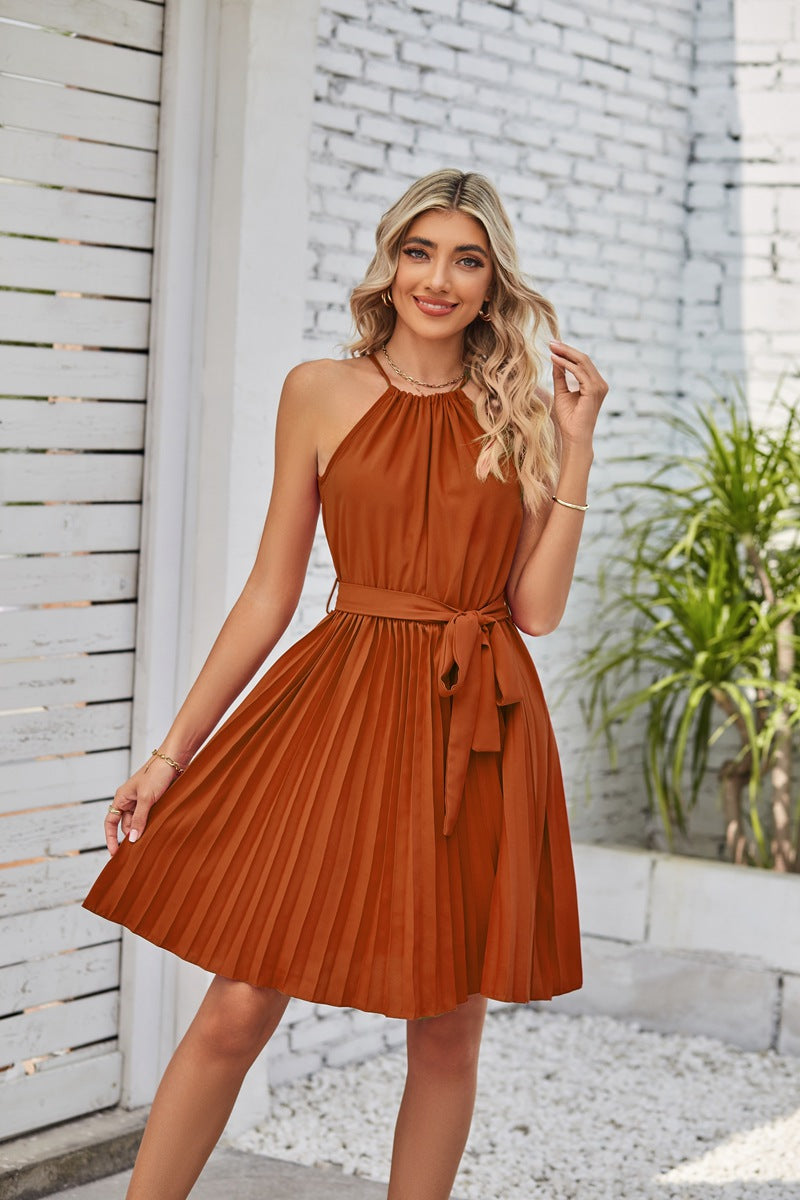 Halter Strapless Dresses For Women - WOMONA.COM