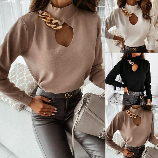 Long Sleeve Shirt - WOMONA.COM