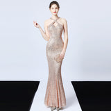 Sequined Party Dress - WOMONA.COM