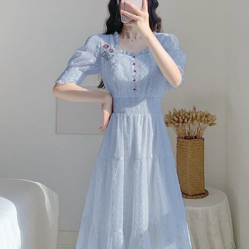 Niche Fairy Lace Dress - WOMONA.COM