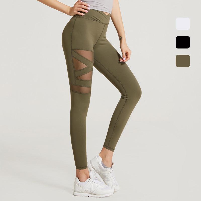 Hip Lift Yoga Trousers - WOMONA.COM