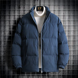 Loose Cotton Jacket Men's - WOMONA.COM