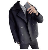 Men's Trench Coat Jacket - WOMONA.COM