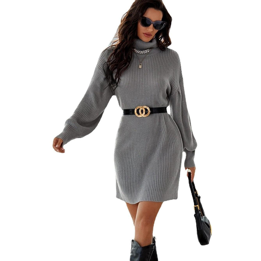 Mid-length Dress - WOMONA.COM
