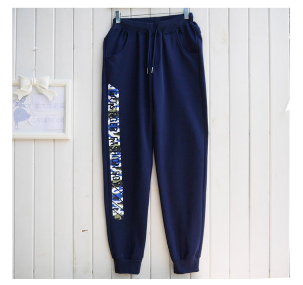 Boys Plus Fat Plus Fashion Sweatpants - WOMONA.COM