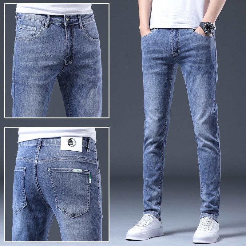 High End Blue Jeans Men Summer - WOMONA.COM