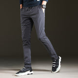 Trendy Mens Loose Cropped Sweatpants - WOMONA.COM