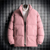 Loose Cotton Jacket Men's - WOMONA.COM