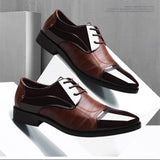 Fashion Baita Men's Business Formal Leather Shoes - WOMONA.COM