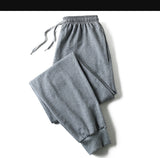 Men's Straight Knit Sweatpants - WOMONA.COM