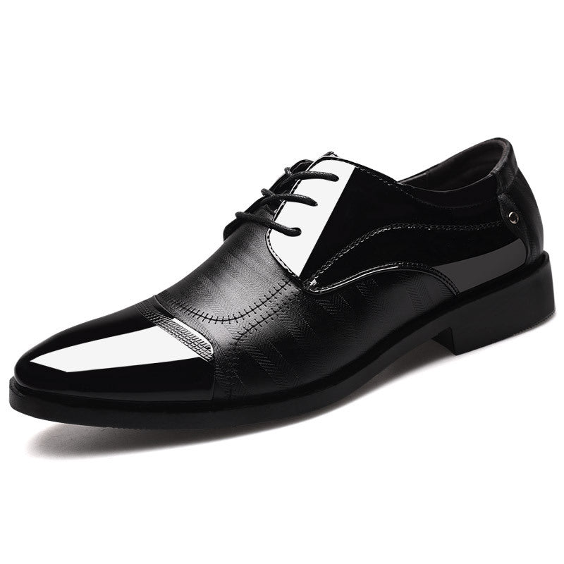 Fashion Baita Men's Business Formal Leather Shoes - WOMONA.COM