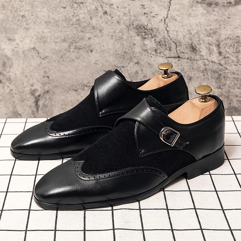 Men's Formal Business Leather Shoes - WOMONA.COM