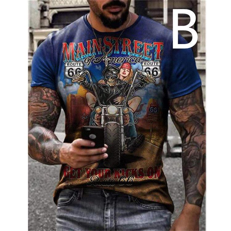 Hip Hop T-shirt Man - WOMONA.COM