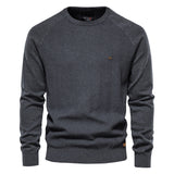 Raglan Sleeve Sweater Casual Men's - WOMONA.COM