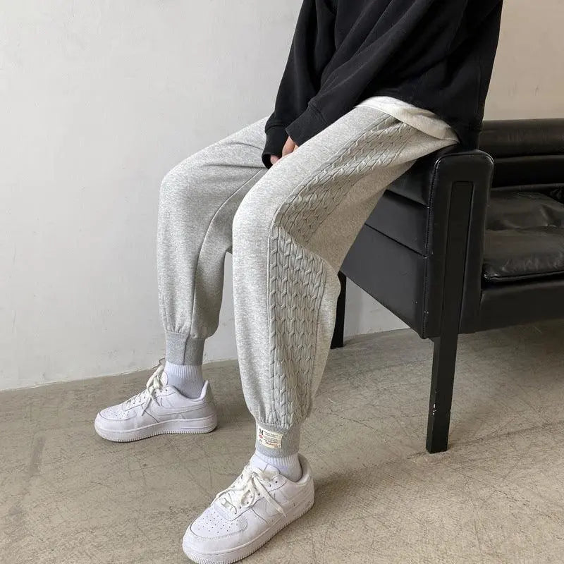 Fleece Padded Sweatpants - WOMONA.COM