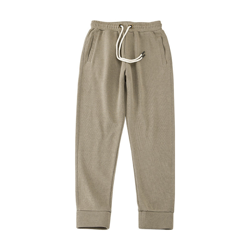 Elastic Waist Loose Sweatpants - WOMONA.COM