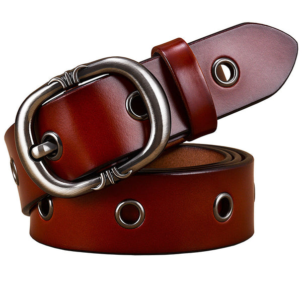 Alloy Pin Buckle Belt - WOMONA.COM