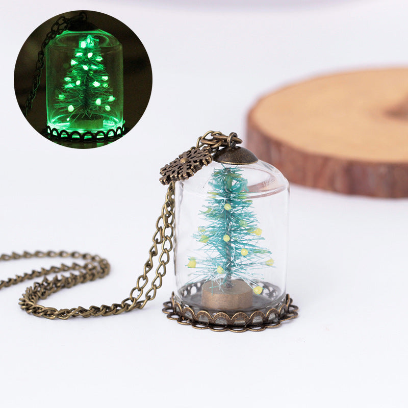 Christmas Tree Necklace - WOMONA.COM
