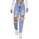 Button Sexy Jeans - WOMONA.COM