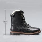 Top Layer Cowhide Upper Boots For Men - WOMONA.COM