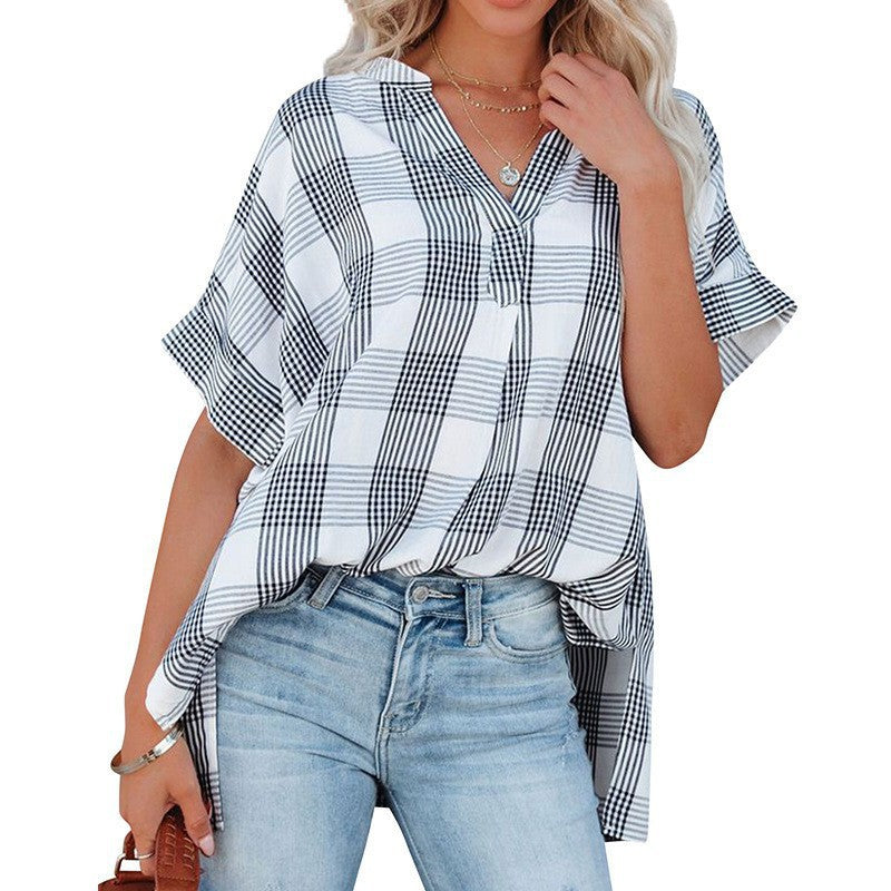 Summer Loose Shirt For Women - WOMONA.COM