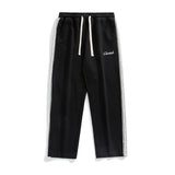 Men's Athleisure Embroidered Sweatpants - WOMONA.COM