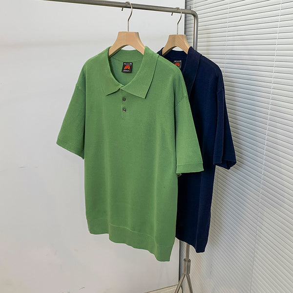 Simple Short-sleeved Shirt Men - WOMONA.COM