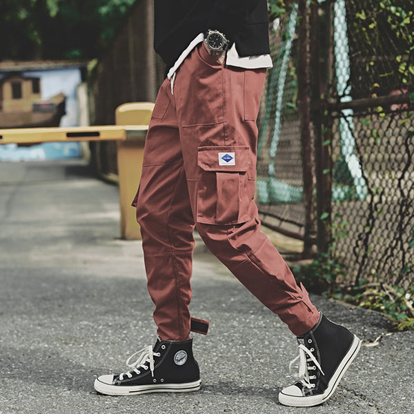 Men's Small Feet Long Pants - WOMONA.COM