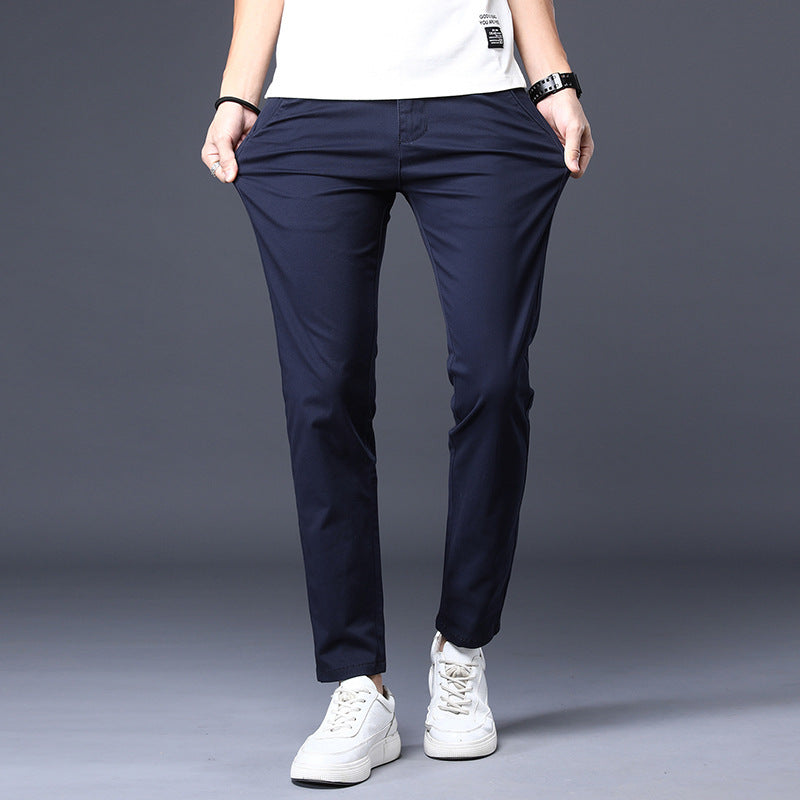 Men's Cotton Casual Pants - WOMONA.COM