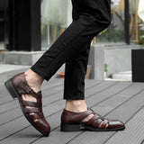 Formal Men's Comfortable Buckle Shoes - WOMONA.COM