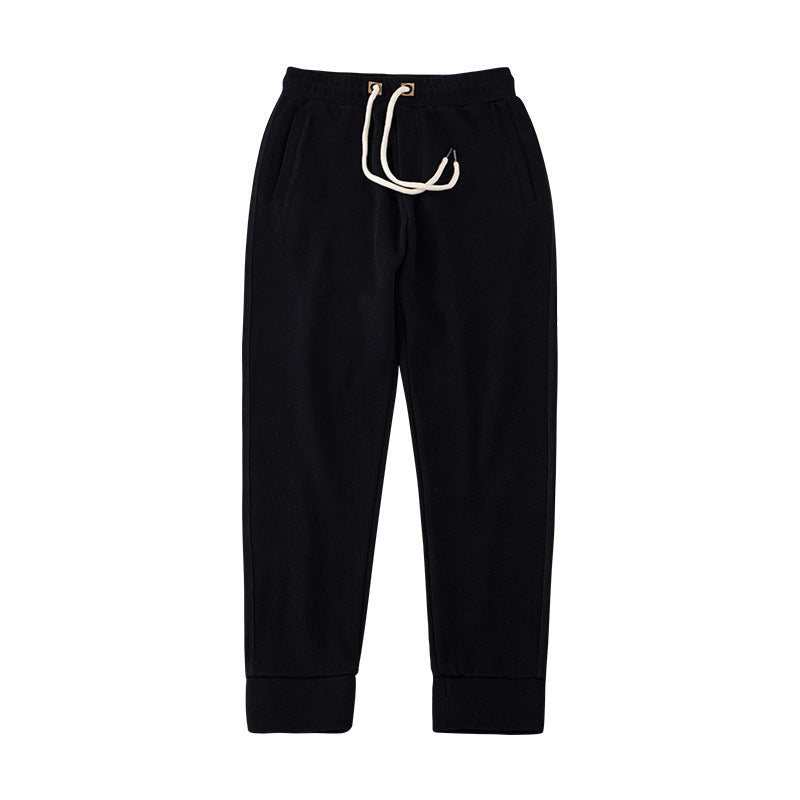 Elastic Waist Loose Sweatpants - WOMONA.COM