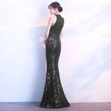 Nightclu Long Elegant Dress - WOMONA.COM