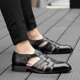 Formal Men's Comfortable Buckle Shoes - WOMONA.COM