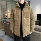 Corduroy Padded Jacket Men - WOMONA.COM