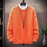 Sleeved Pullover Loose Sweater - WOMONA.COM