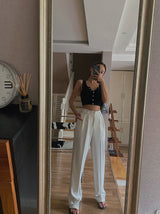 Drape Great Long Trousers - WOMONA.COM