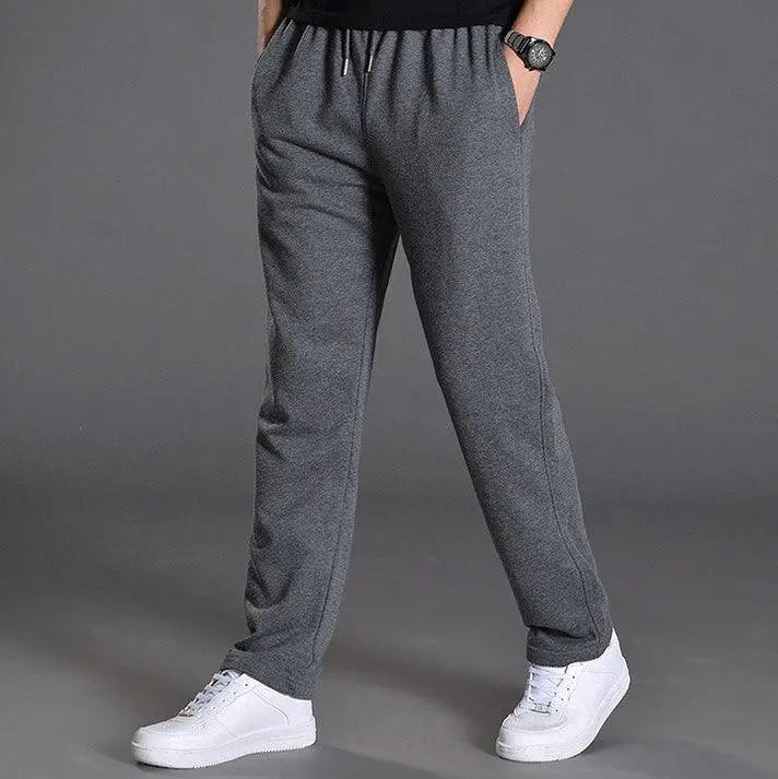 Straight Casual Oversized Knit Sweatpants - WOMONA.COM