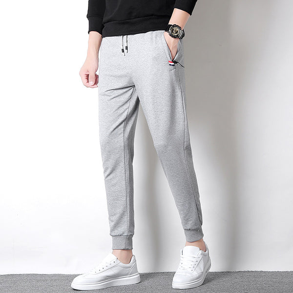 Men's Knitted Casual Sweatpants - WOMONA.COM