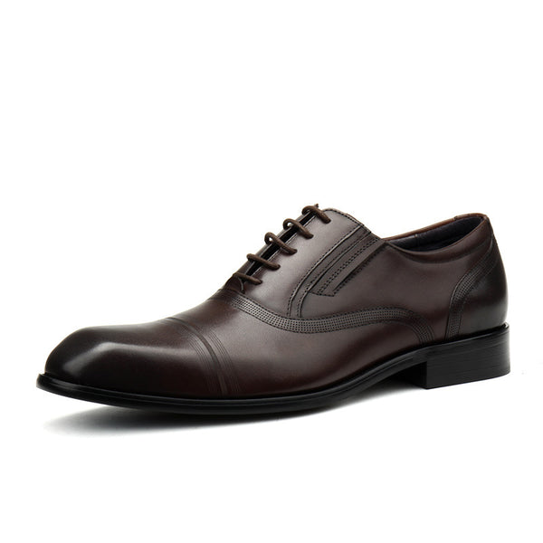 Fashion Mens Formal Leather Shoes - WOMONA.COM