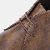 Color Brushed Large Size Desert Boots Men - WOMONA.COM