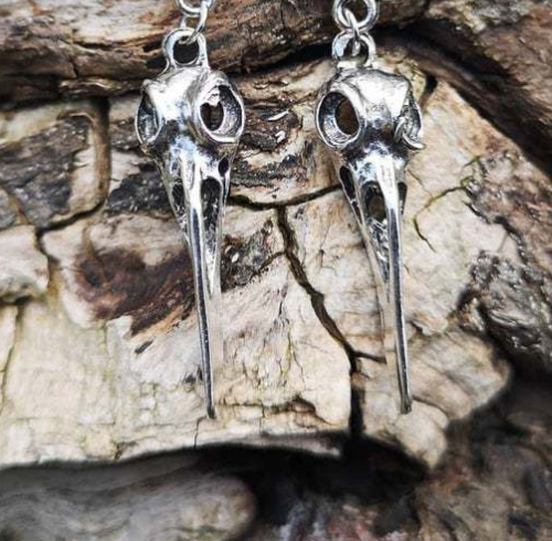 Dark Gothic Halloween Earrings - WOMONA.COM