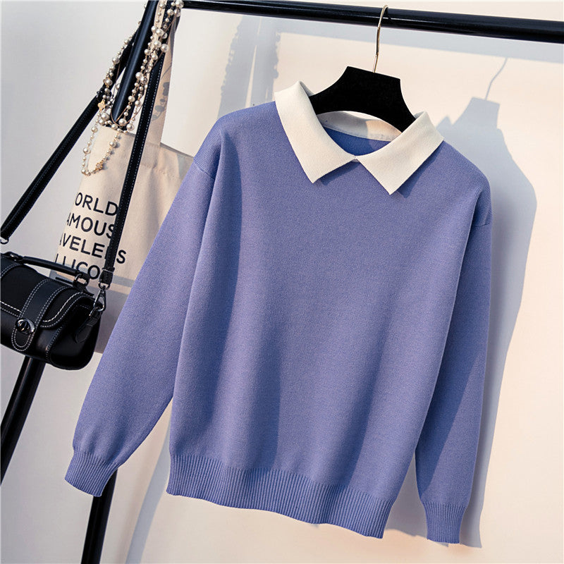 Early Autumn Knit Sweater - WOMONA.COM