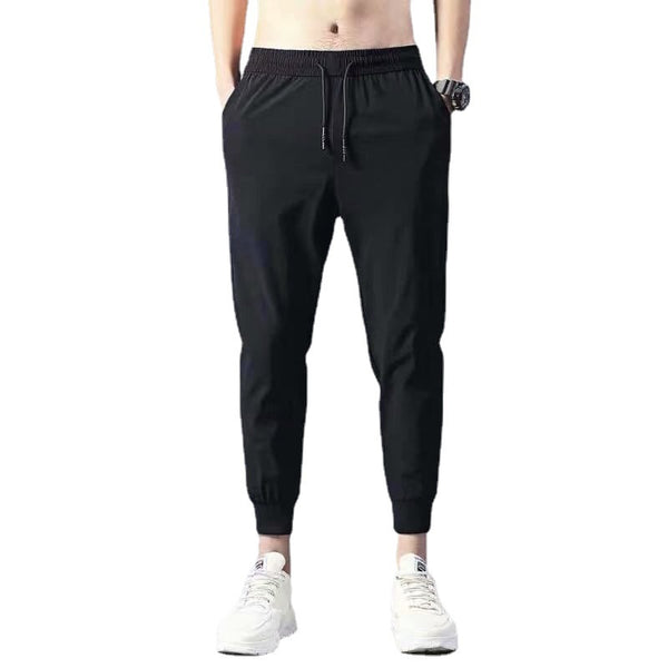 Ice Silk Mesh Sweatpants - WOMONA.COM