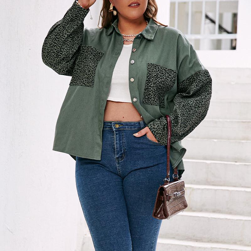 Solid Single Breasted Antique Shirt - WOMONA.COM