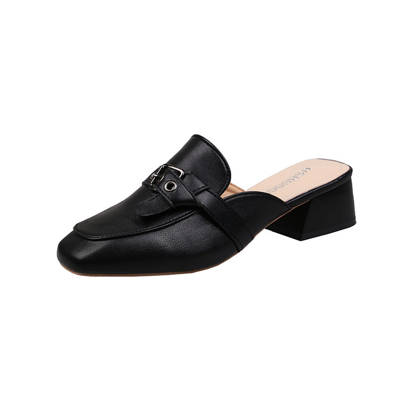 Shoes Baotou Half Slippers - WOMONA.COM