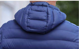 Casual Lightweight Hooded Padded Jacket Men - WOMONA.COM